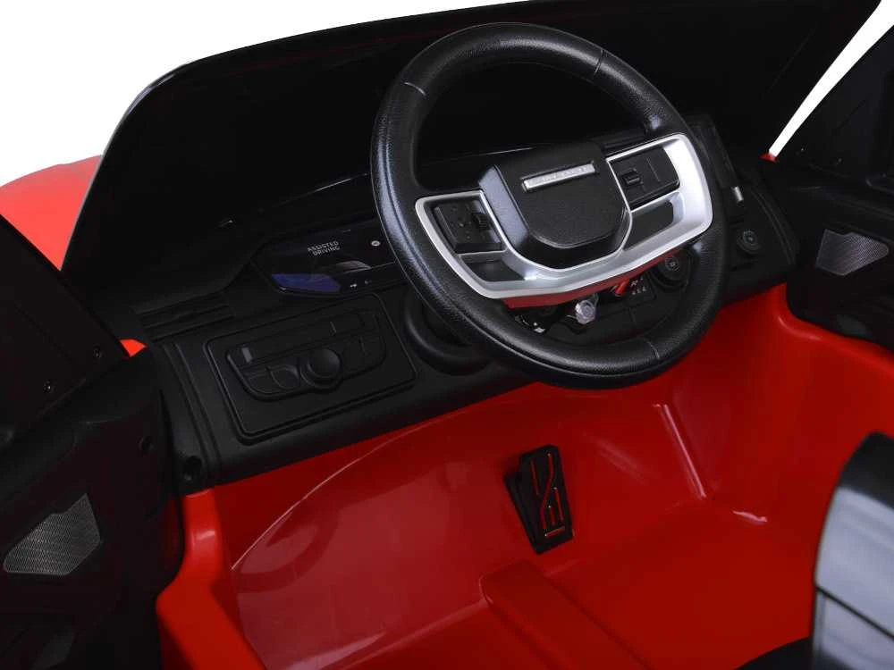 Jokomisiada Baterijos valdomas automobilis RANGE ROVER 4x4 su ekranu ir nuotolinio valdymo pulteliu PA0319