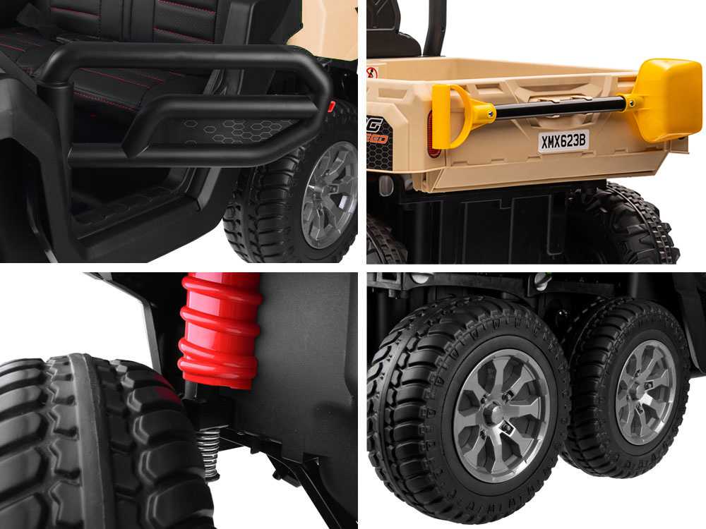 Jokomisiada Baterija varomas automobilis „Farmer Truck“ + savivartis PA0292