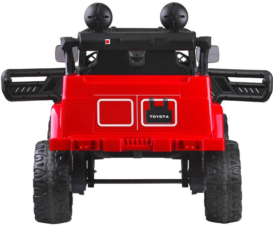 Akumuliatorinis automobilis vaikams Jokomisiada Toyota FJ CruiserHilux PA0301 | spalva: raudona
