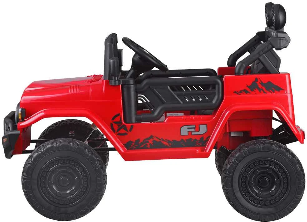 Akumuliatorinis automobilis vaikams Jokomisiada Toyota FJ CruiserHilux PA0301 | spalva: raudona