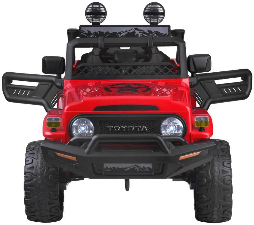 Akumuliatorinis automobilis vaikams Jokomisiada Toyota FJ CruiserHilux PA0301 | spalva: raudona