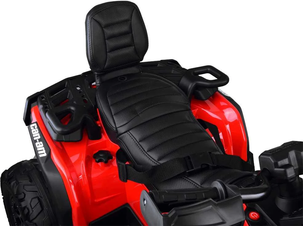 Jokomisiada Baterija varomas keturratis vaikams 2 asmenims CAN-AM OUTLANDER 4x4 LED panelė PA0326