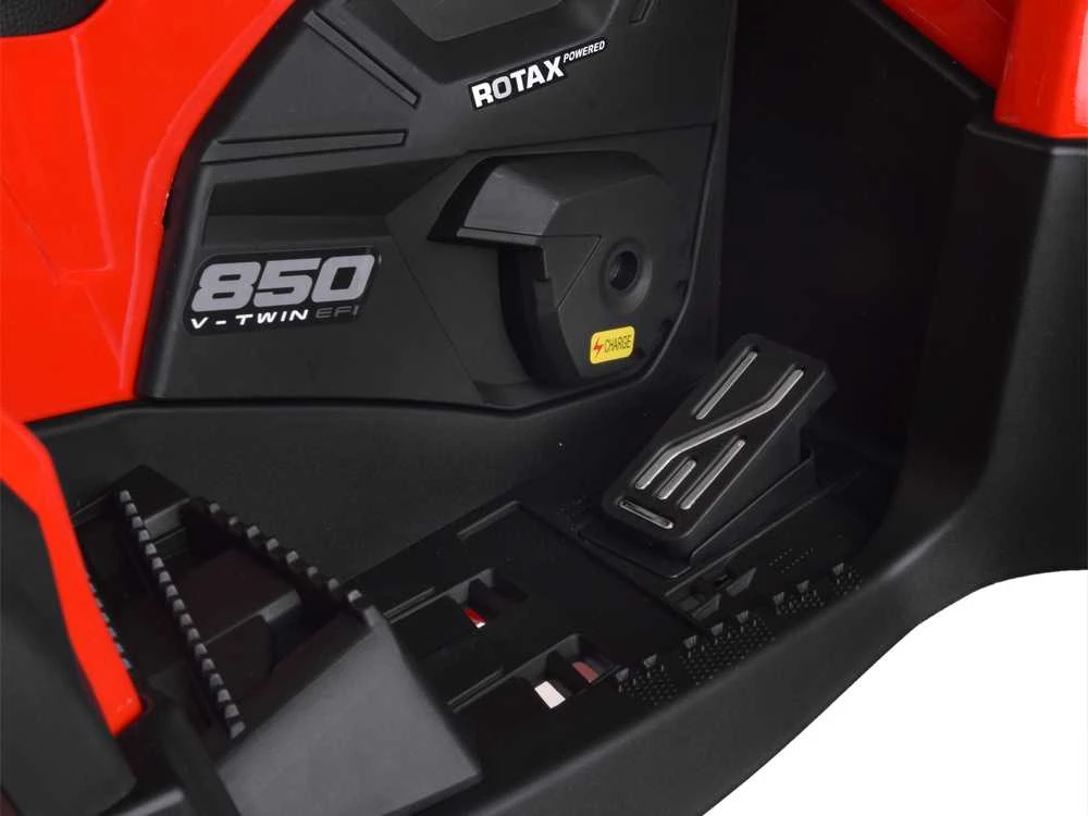 Jokomisiada Baterija varomas keturratis vaikams 2 asmenims CAN-AM OUTLANDER 4x4 LED panelė PA0326