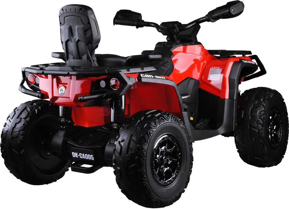 Jokomisiada Baterija varomas keturratis vaikams 2 asmenims CAN-AM OUTLANDER 4x4 LED panelė PA0326