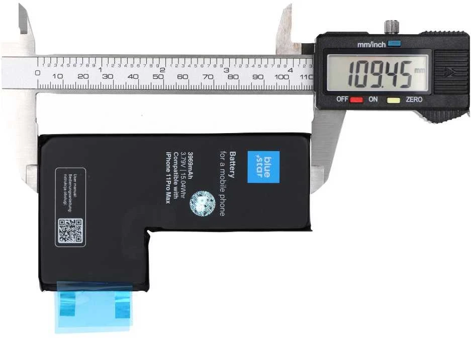 BlueStar Baterija be BMS iPhone 11 PRO MAX 3969 mAh Blue Star HQ