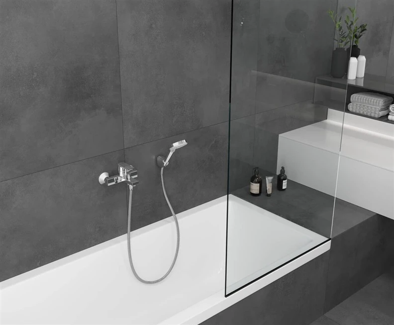 Vonios maišytuvas Hansgrohe Vernis Shape 71450000, chromo