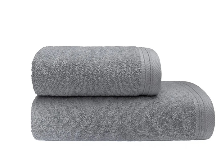 Bath towel Faro Tekstylia Bart. pilkas. 90 x 50 cm