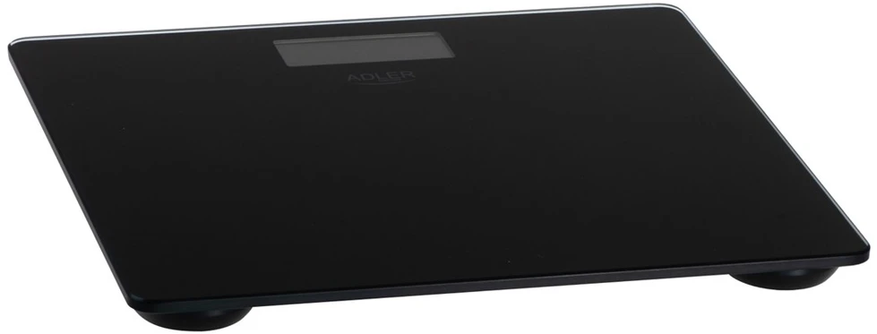 Svarstyklės Bathroom scale ADLER AD 8194b rechargeable USB-C Juodas