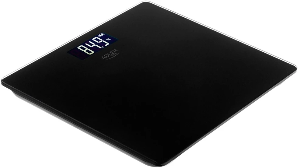 Svarstyklės Bathroom scale ADLER AD 8194b rechargeable USB-C Juodas