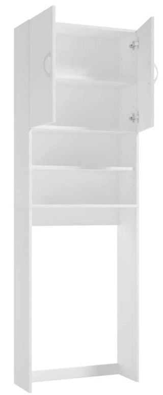 Bathroom small cabinet Deftrans Pik B60. baltas. 25x64x189