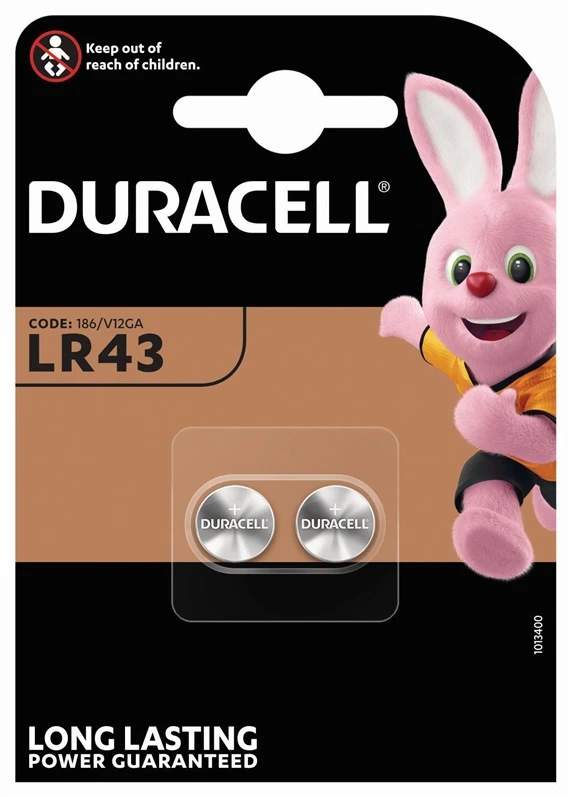 Duracell LR43 Vienkartinė baterija SR43 Šarminis