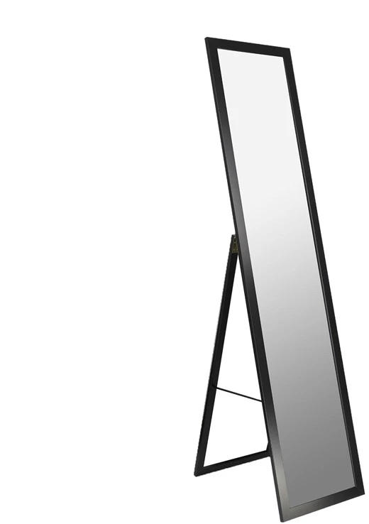 Bd_Art MIRROR FRAMED STANDING 156X36 CM Juodas