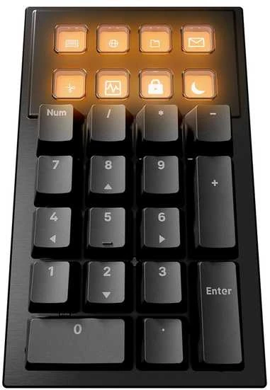 Klaviatūra žaidimams be quiet! Dark Mount be quiet! Silent Tactile su laidu mechaninė su pašvietimu juoda