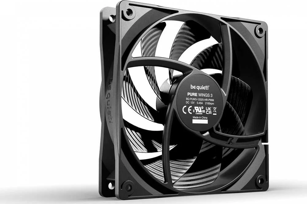 Be Quiet! LISTAN BE QUIENT PURE WINGS 3 120 mm PWM didelės spartos ventiliatorius