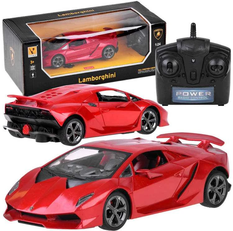 Jokomisiada Gražus nuotoliniu būdu valdomas automobilis Lamborghini RC0586