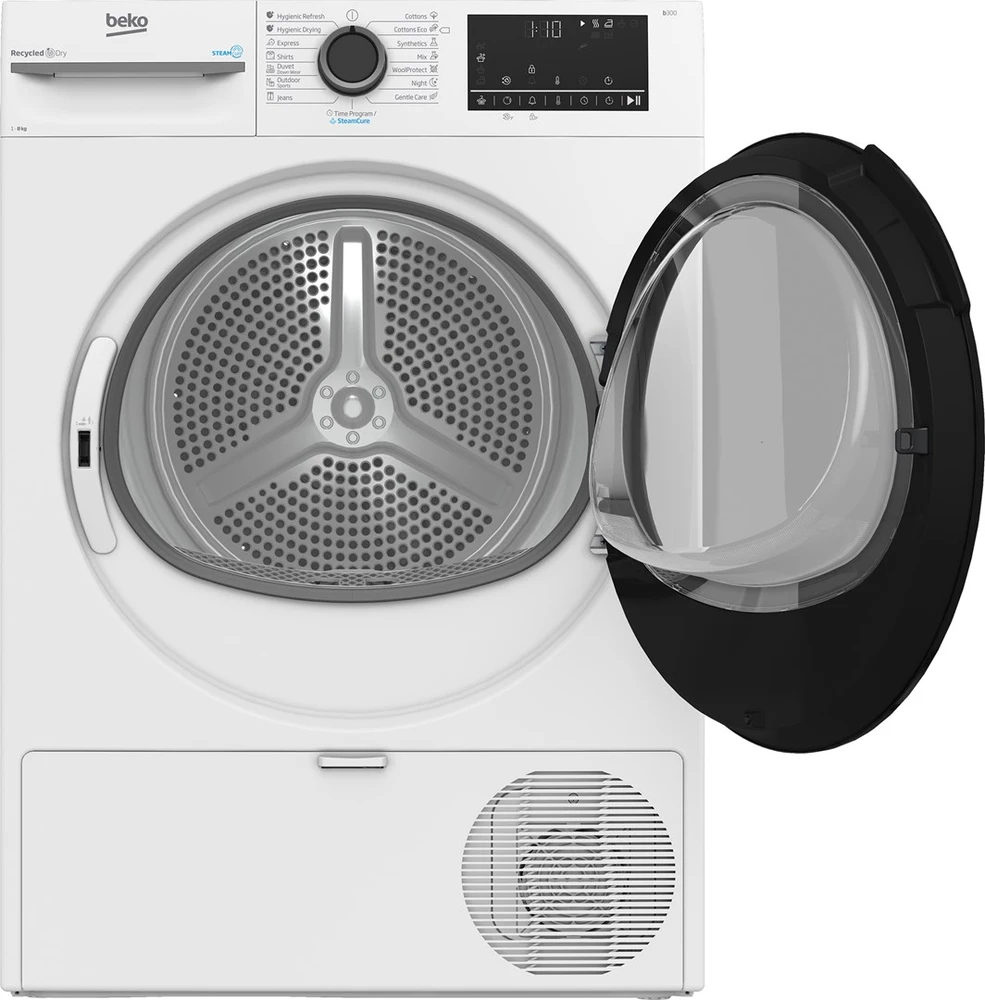 Beko BM3T49249W tumble dryer Freestanding Front-load 8kg Baltas