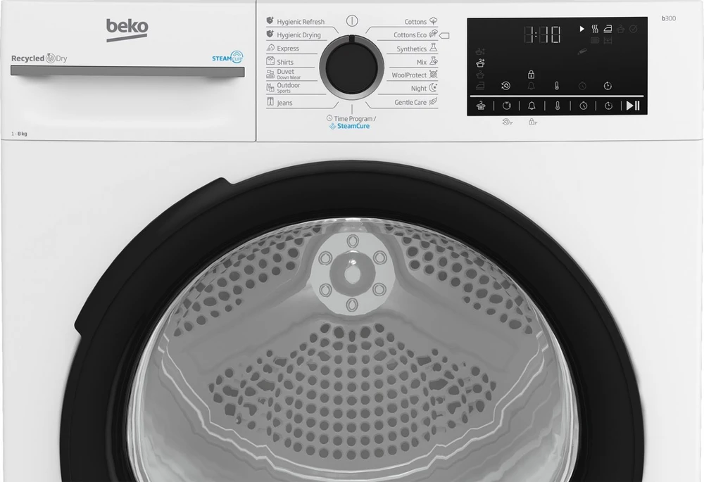 Beko BM3T49249W tumble dryer Freestanding Front-load 8kg Baltas