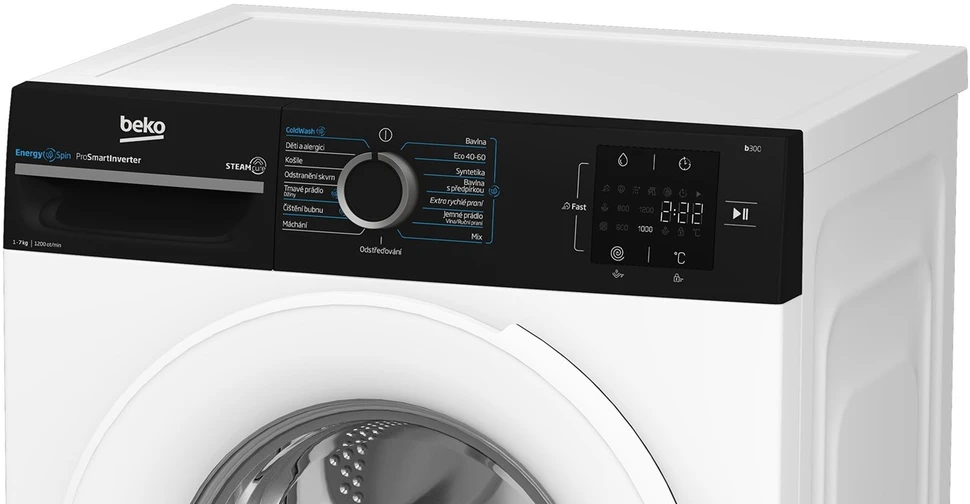 Skalbimo mašina BEKO BM3WFU3721WBW 7kg 1200 aps./min. Baltas