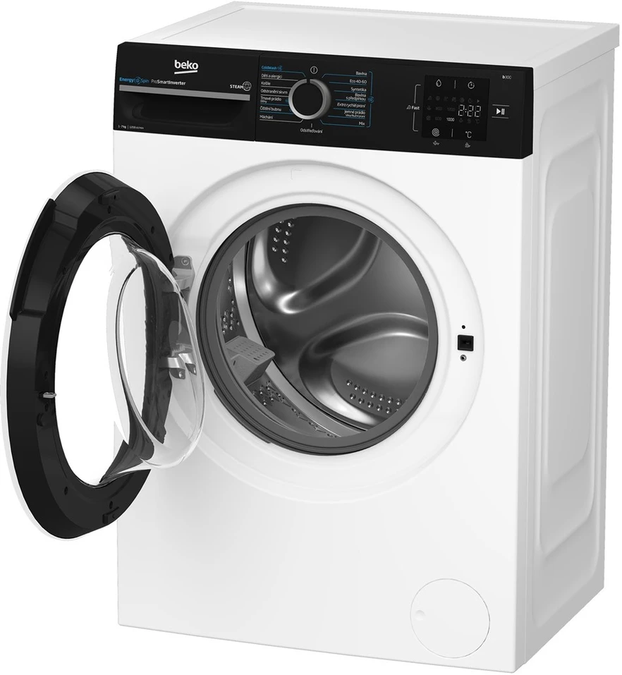 Skalbimo mašina BEKO BM3WFU3721WBW 7kg 1200 aps./min. Baltas