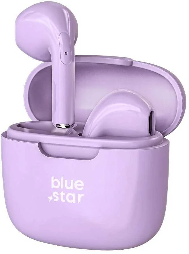 BlueStar Belaidės ausinės Blue Star FI7 TWS violetinė