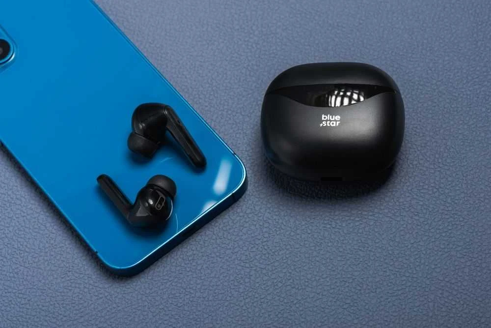 BlueStar Belaidės ausinės Blue Star T60 TWS juodas