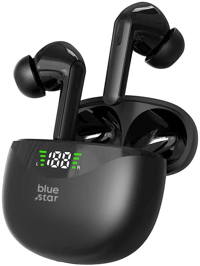 BlueStar Belaidės ausinės Blue Star T60 TWS juodas