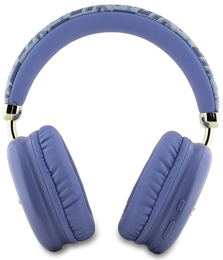 Guess Bluetooth on-ear ausinės GUBHK1GCTCSU violetinė/violetinė Gcube Metallic Script Logo