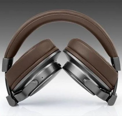 Belaidės Bluetooth Stereo ausinės Muse M-278BT, Rudos