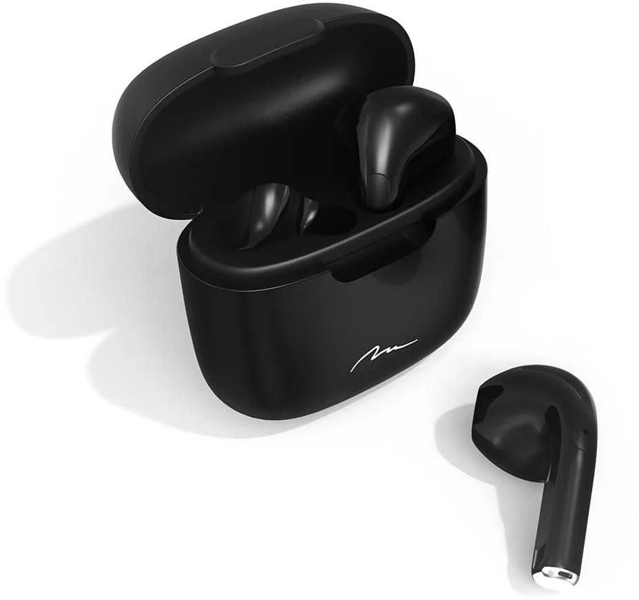 Media-Tech belaidės ausinės R-PHONES MT3589K TWS, Bluetooth, juodos