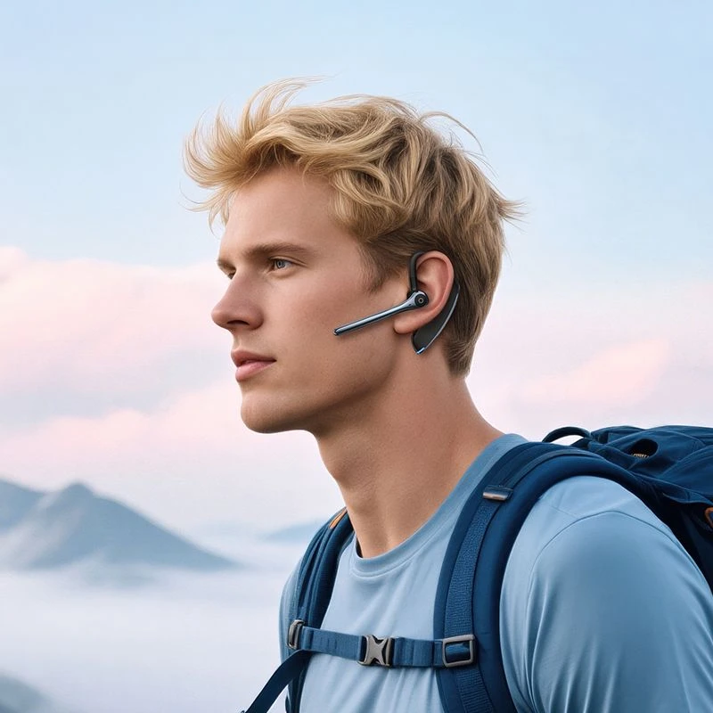 Belaidės mono ausinės (ENC, BT 6.0, 170mah) Hoco E90 juodas