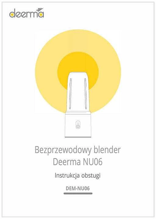 Belaidis sulčių maišytuvas Deerma NU06