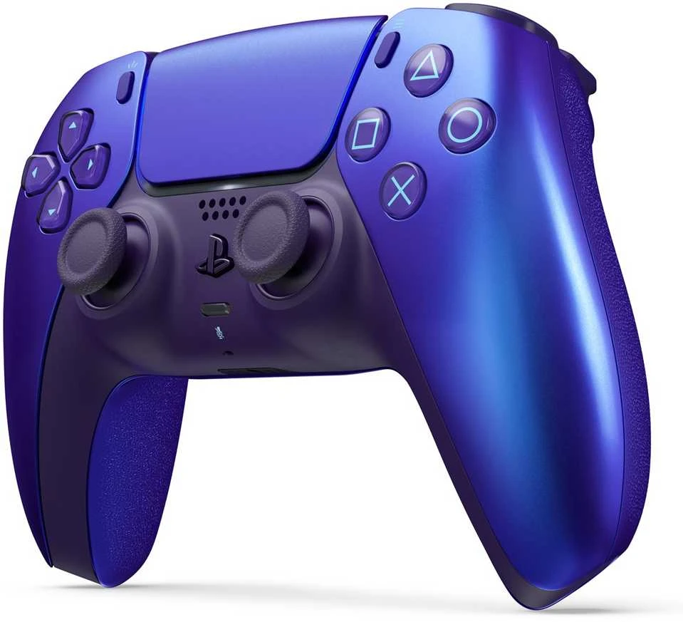Sony PlayStation 5 DualSense V2 chromo, indigo spalvos