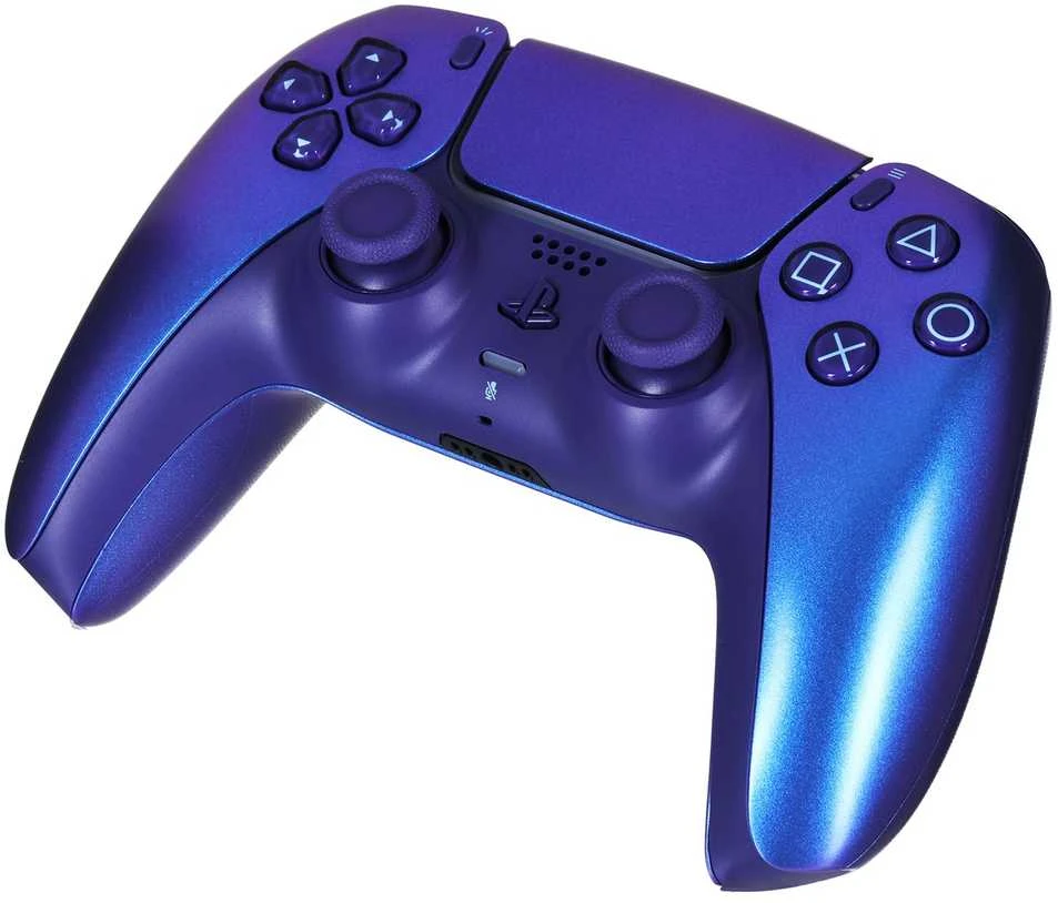 Belaidis valdiklis Sony PlayStation 5 DualSense žaidimų pultas, chromuotas, indigo spalvos