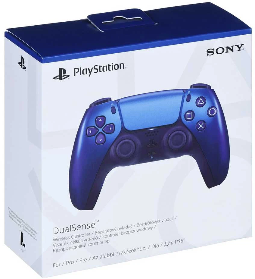 Belaidis valdiklis Sony PlayStation 5 DualSense žaidimų pultas, chromuotas, indigo spalvos