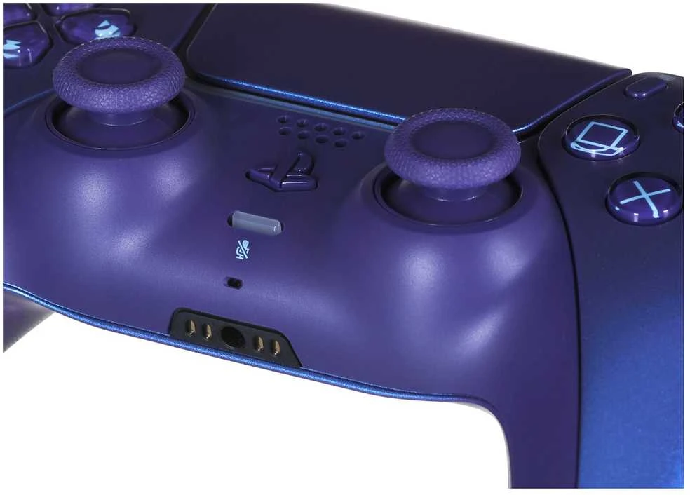 Belaidis valdiklis Sony PlayStation 5 DualSense žaidimų pultas, chromuotas, indigo spalvos