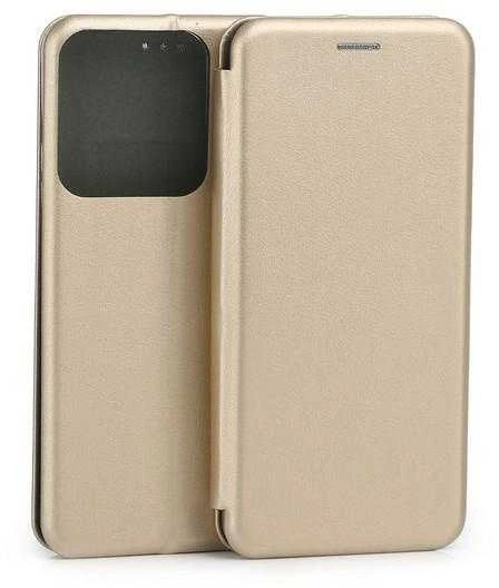 Beline Dėklas Book Magnetic Infinix Smart 7 auksinis