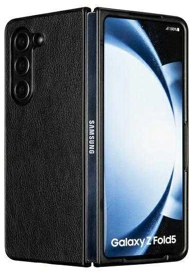 Beline Leather Dėklas Samsung Galaxy Z Fold 6 juodos spalvos