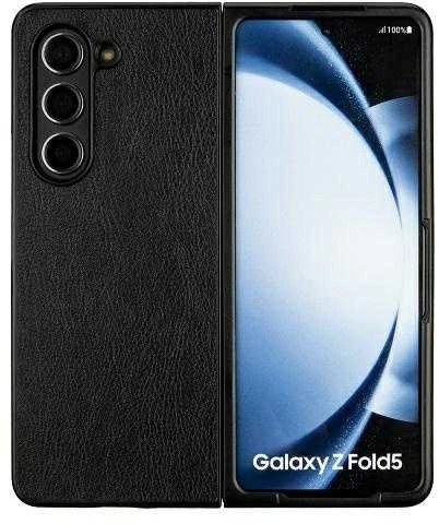 Beline Leather Dėklas Samsung Galaxy Z Fold 6 juodos spalvos