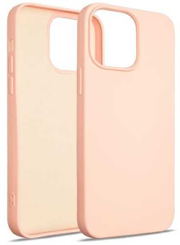 Beline Silikoninis Apple iPhone 14 Pro Max 6,7" dėklas telefonui rožinio aukso spalvos