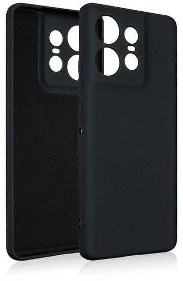 Beline Silicone Dėklas Motorola Edge 50Pro juodos spalvos