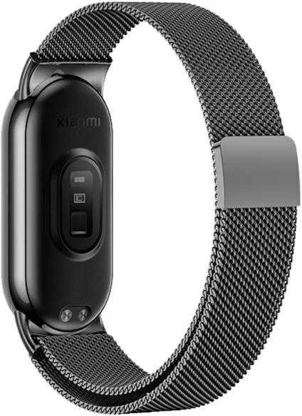 Beline Mi Band 10/9/8 Magnetic apyrankė juodos spalvos