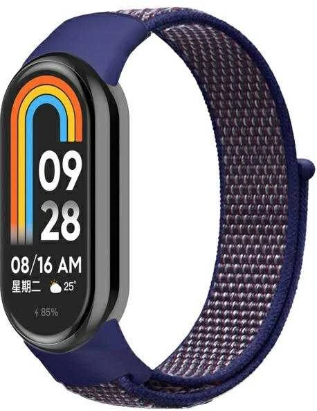 Beline Mi Band 10/9/8 NylonLoop apyrankė Navy