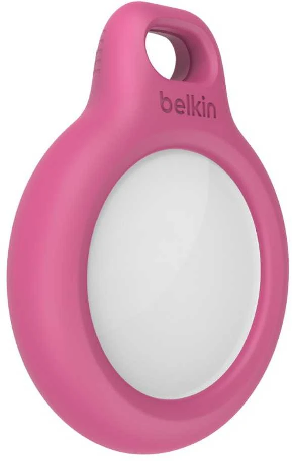 Belkinas | Saugus laikiklis su raktų pakabuku AirTag | Rožinė