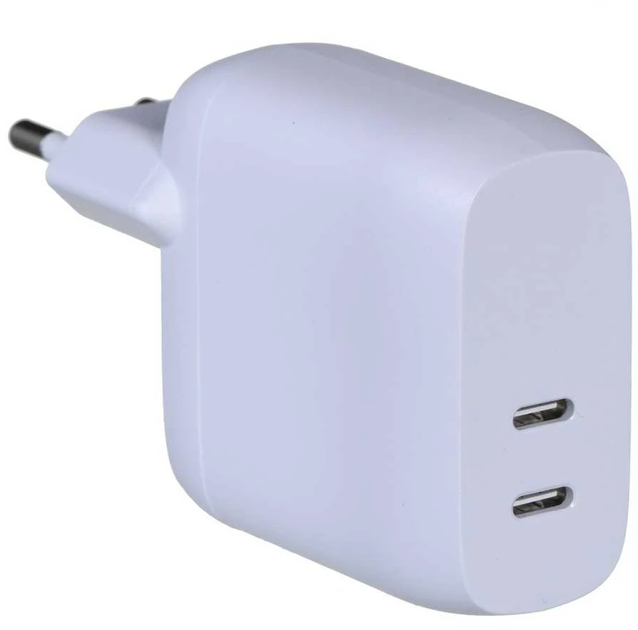Belkin 2x USB C, maitinimo šaltinis, 40W, balta