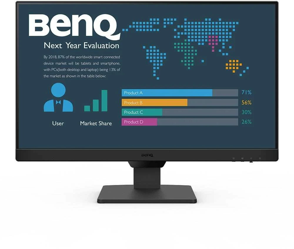 Monitorius BENQ BL2490 23,8 colio FHD IPS 250cd/m2 5ms 100Hz HDMIx2 DP garsiakalbiai