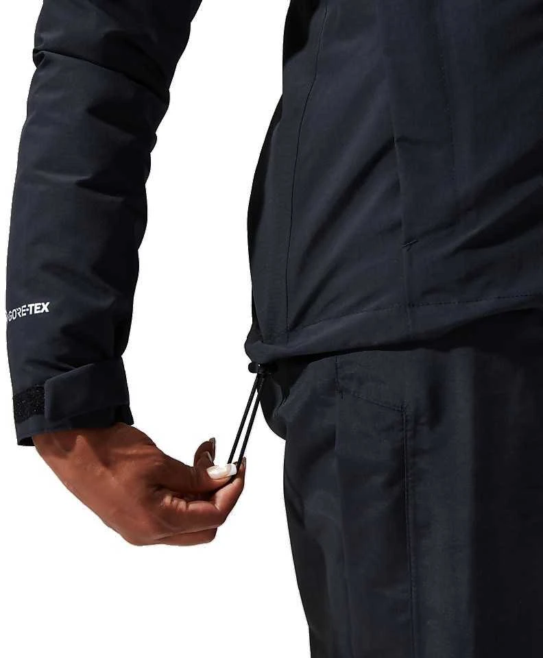 BERGHAUS Hillwalker Gore-Tex InterActive Jacket - women's jacket, dydis S (juodas)