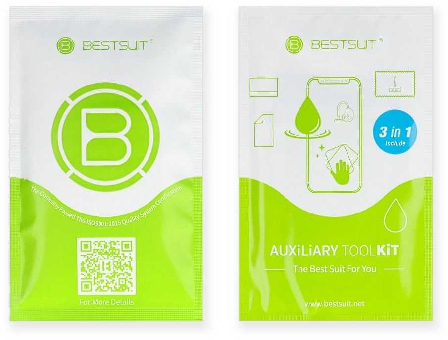 Hybrid Glass for iPhone 13/13 PRO/14/16e / 17e (SE 4 2025) Bestsuit Flexible