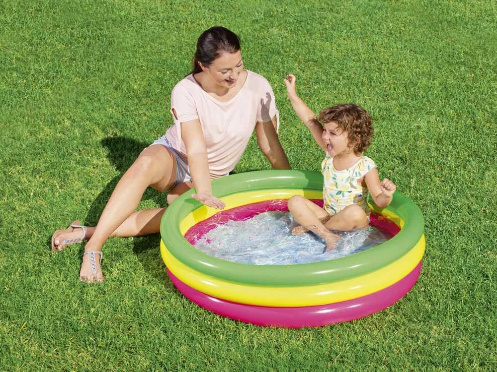 BESTWAY pripučiamas baseinas 102cm x 25cm, 51104