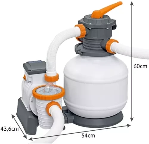 Bestway Basset smėlio siurblys 8327 l / h 58499
