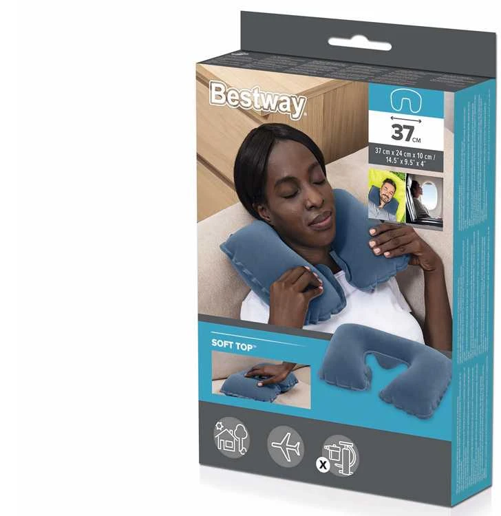 Bestway Pripučiama kelioninė pagalvė „Croissant“ 67006